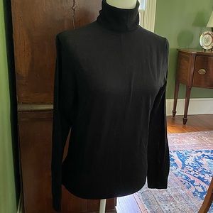 NWT Brooks brothers black turtleneck
